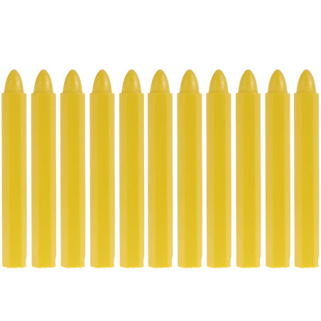 GEKO G29028 Waskrijt bandenkrijt geel (10 stuks)