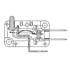 Velleman MS12 Microschakelaar
