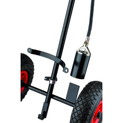 Kemper 1431 Onkruidbrander met gasslang en glasflestrolley | Soldeerbout-shop.nl