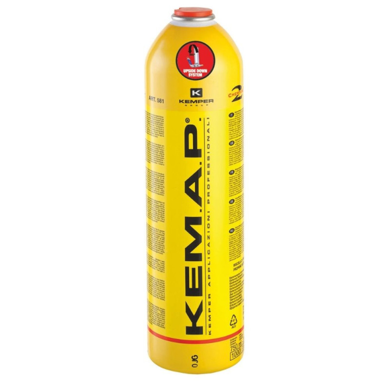 Kemper 581 KEMAP gaspatroon 250gram Kemper 581 KEMAP gaspatroon 250gram