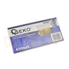 GEKO G02827 Ongeïsoleerde AMP-kabelschoenen assortiment 450-delig | Soldeerbout-shop.nl