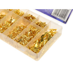 GEKO G02828 Ongeïsoleerde AMP-kabelschoenen assortiment 750-delig | Soldeerbout-shop.nl