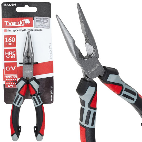 Tvardy T00734 Punttang 160mm | Soldeerbout-shop.nl