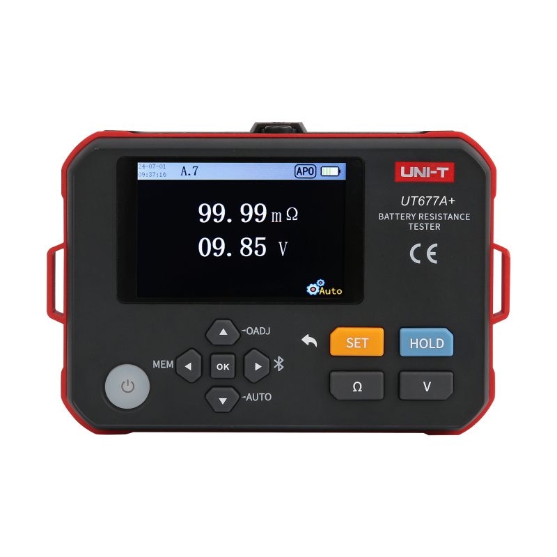UNI-T UT677A+ Interne weerstandtester voor batterijen UNI-T UT677A+ Interne weerstandtester voor batterijen