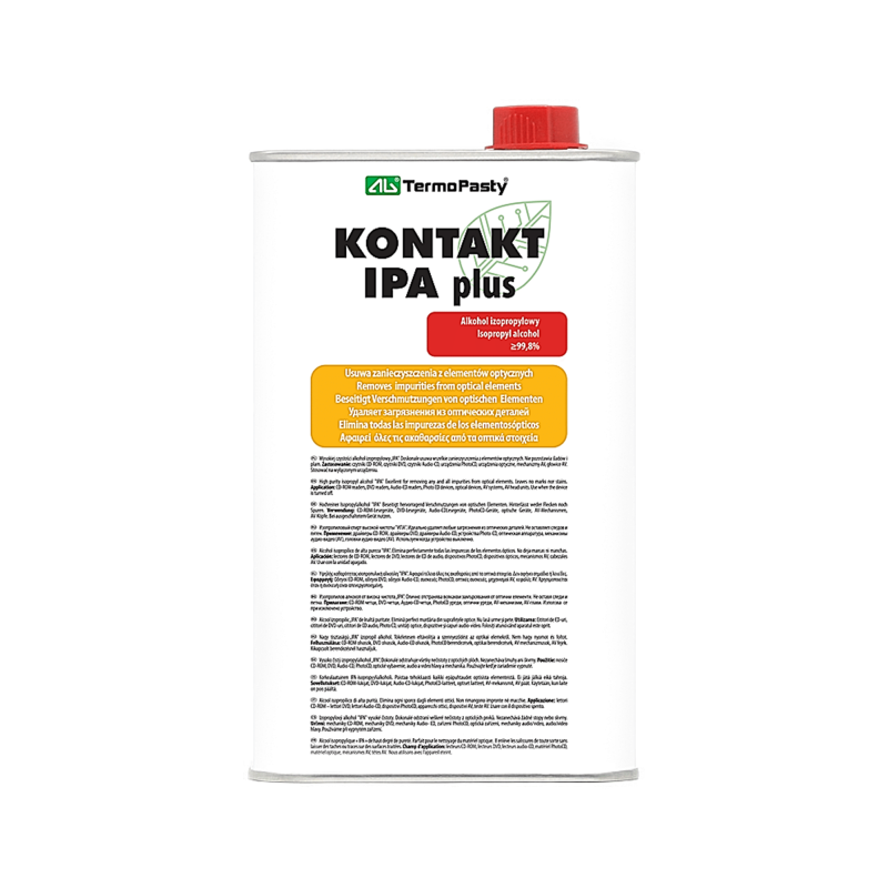 AG TermoPasty AGT-003 Kontakt IPA Plus Isopropylalcohol 1000ml
