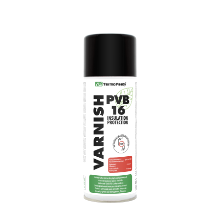 AG TermoPasty AGT-115 Varnisch PVB 16 Beschermlaagspray 400ml | Soldeerbout-shop.nl