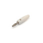 Velleman CM19W 4mm banaanplug wit