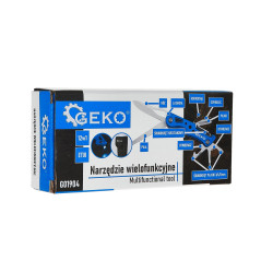 GEKO G01904 SPARK Multi-tool 12-in-1 survivalmes | Soldeerbout-shop.nl