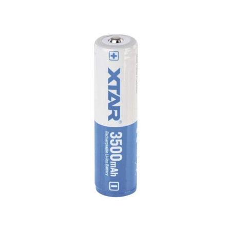 XTAR 18650 Li-Ion accu 3,6V 3500mAh | Soldeerbout-shop.nl