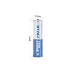 XTAR 18650 Li-Ion accu 3,6V 3500mAh