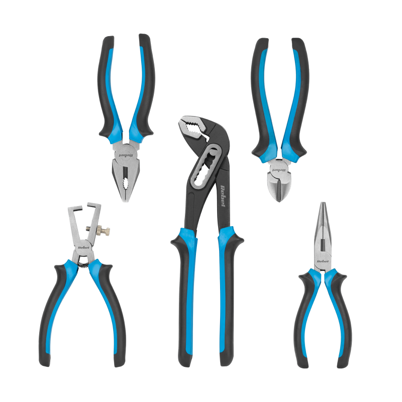 Rebel RB-1012 5-delige tangenset