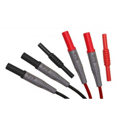 PeakTech 7005 Meetsnoerenset 4-delig 1000V 10A 120cm | Soldeerbout-shop.nl