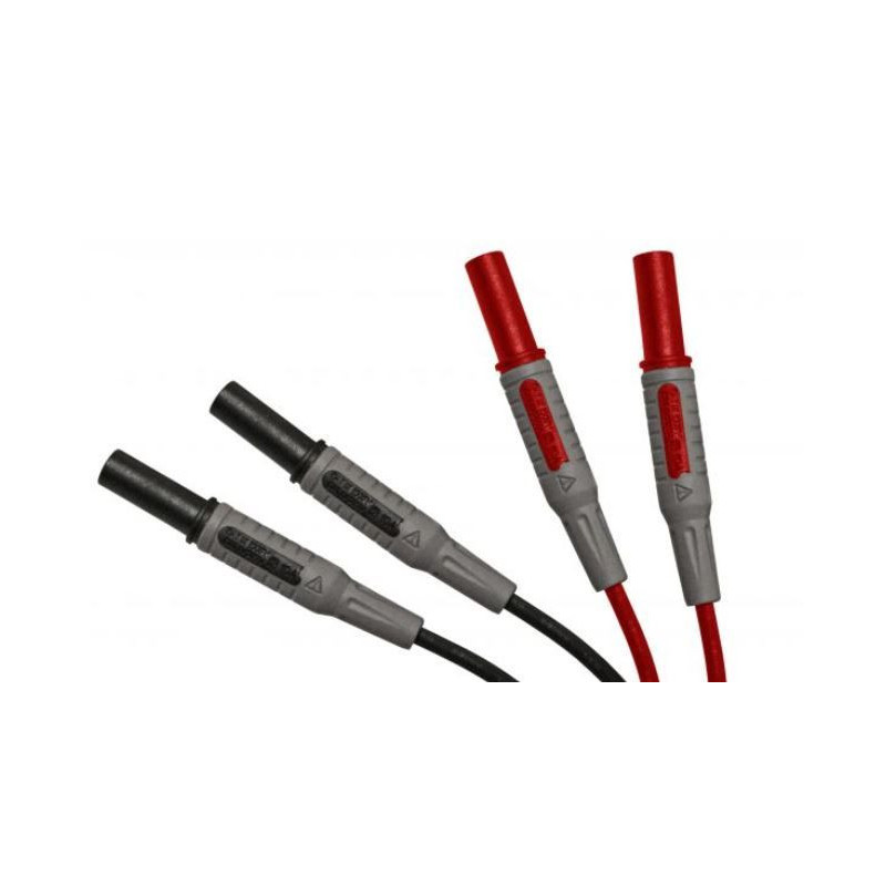 PeakTech 7020 Meetsnoerenset 2-delig 1000V 10A 120cm PeakTech 7020 Meetsnoerenset 2-delig 1000V 10A 120cm