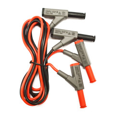 PeakTech 7025 Meetsnoerenset 2-delig 1000V 10A 100cm | Soldeerbout-shop.nl