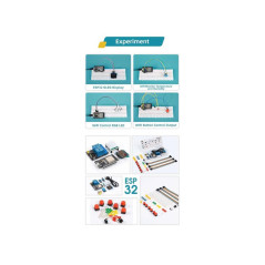 Kuongshun ESP32 starterskit 95-delig | Soldeerbout-shop.nl