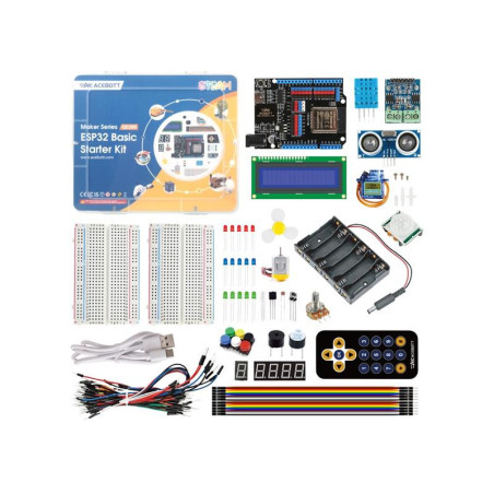 Acebott QE200 ESP32 Starter Kit 125-delig | Soldeerbout-shop.nl