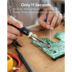 Goobay 78624 70Watt soldeerstation |  Soldeerbout-shop.nl