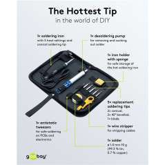 Goobay 77995 Complete soldeerset | Soldeerbout-shop.nl