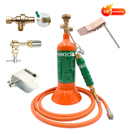 Perkeo 799/5/902/3/02/S Gassoldeer karweiset met 500gram soldeerbout | Soldeerbout-shop.nl