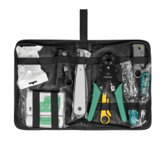 Eurokomp E5949 RJ45-connector montage- en testset | Soldeerbout-shop