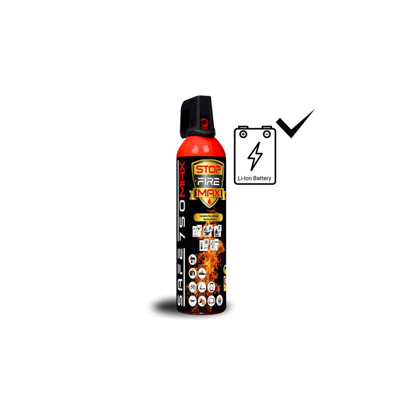 SafeHome SAFE 750 MAX Brandblusspray 750ml brandblusser (ook voor Lithium)