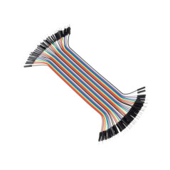 Soldeerbout-shop Jumper draadbruggen male-male 40-delig 20cm | Soldeerbout-shop.nl