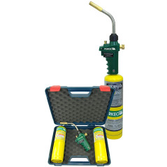 Perkeo 799/3/11 Map Progas Swirlfire Gasbrander 2 gaspatronen | Soldeerbout-shop.nl