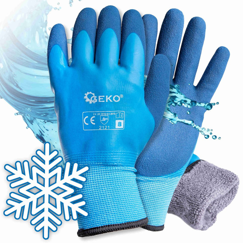 GEKO G75043 Winter Werkhandschoenen Waterproof maat 9