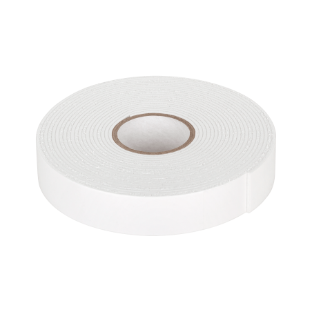 Rebel NAR0037 Dubbelzijdige tape 20mm x 5m wit | Soldeerbout-shop.nl