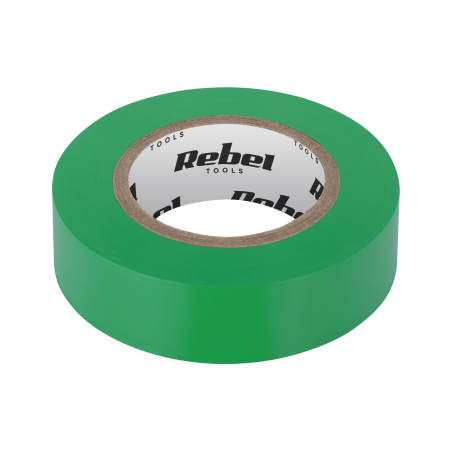 Rebel NAR0427 Isolatietape 19mm x 9m groen | Soldeerbout-shop.nl