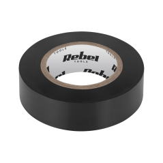 Rebel NAR0413 Isolatietape 19mm x 9m zwart | Soldeerbout-shop.nl