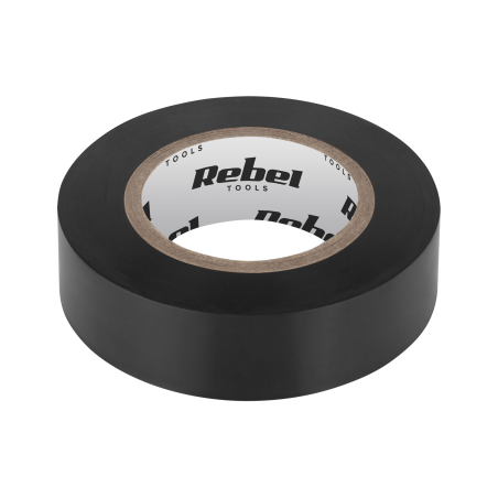 Rebel NAR0413 Isolatietape 19mm x 9m zwart | Soldeerbout-shop.nl