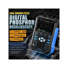 Fnirsi DPOX180H 2-in-1 Mini oscilloscoop 180MHz en signaalgenerator | Soldeerbout-shop.nl