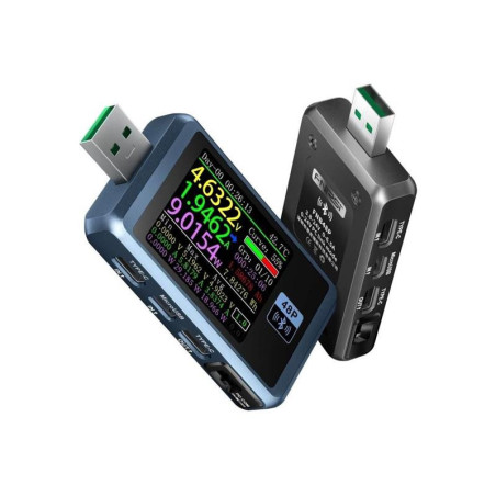 Fnirsi FNB48P USB-A tester en meter | Soldeerbout-shop.nl