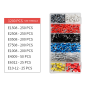 Eurokomp E6223 Adereindhulstang met adereindhulzenset 0,5mm² tot 10mm² (1200 stuks)