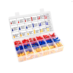 Eurokomp E5963 AMP-krimptang met AMP-kabelschoenen 700-delig | Soldeerbout-shop.nl