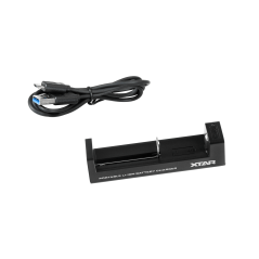 Xtar MC1 Li-ion 18650 batterijlader op USB |  Soldeerbout-shop.nl