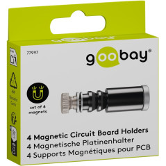 Goobay 77997 Magnetische PCB-houder (4 stuks) | Soldeerbout-shop.nl