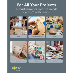 Goobay 77825 lijmpistool 7mm 20Watt met 50 lijmpatronen | Soldeerbout-shop.nl