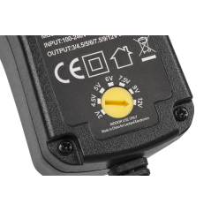 Kemot URZ1153 Voedingsadapter DC 3-12V 1000mA 12W | Soldeerbout-shop.nl