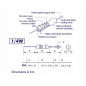 Velleman RA82E0 weerstand 82Ohm (100stuks)