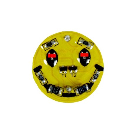 Velleman MK141 Knipperend SMD blij LED gezicht Mini Kits bouwpakket