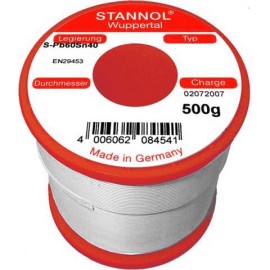 Stannol HS10 535252 soldeertin 1mm 500gram