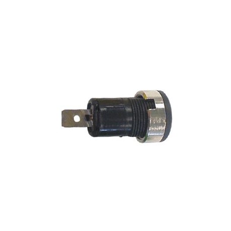 Velleman CM17B inbouwsocket voor banaanplug zwart