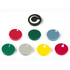 Lid For 10Mm Button (Green - White Arrow)