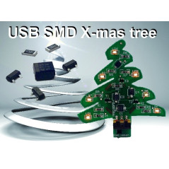 Velleman MK183 USB SMD Kerstboom Mini Kits bouwpakket