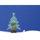 Velleman MK100B Kerstboom met blauwe LED's Mini Kits bouwpakket